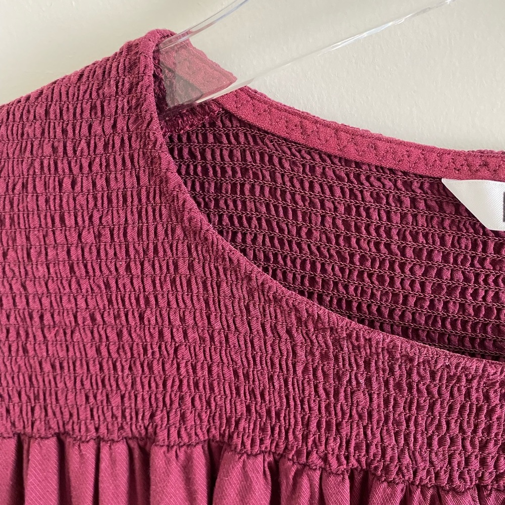 Uniqlo Ruched Blouse - Picture 6 of 16